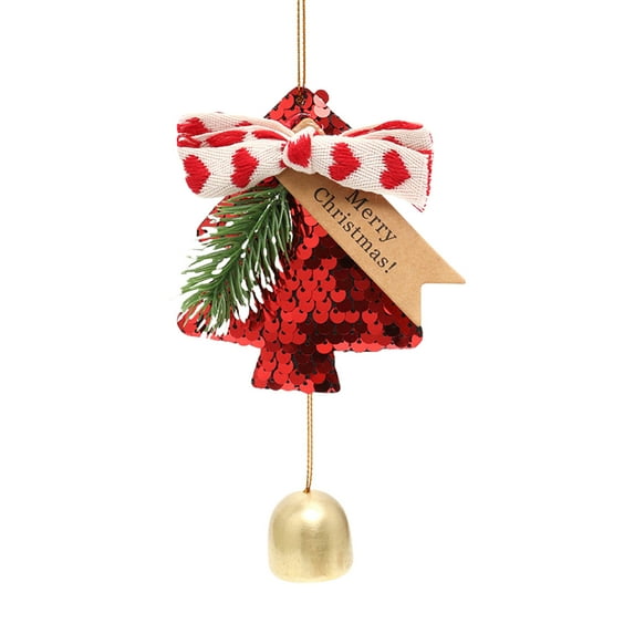 Christmas Bells Ornament Christmas Decorations Decorative Bells Pendants For Home Party Decoration