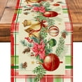 thumbnail image 1 of Christmas Bells Table Runner Kitchen Dining Table Decoration for Home Party Holiday Decor, 1 of 5