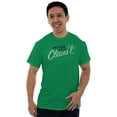 thumbnail image 1 of Christmas Better Call Claus Plus Size Crewneck Graphic Tee Shirt Brisco Brands 2X, 1 of 4