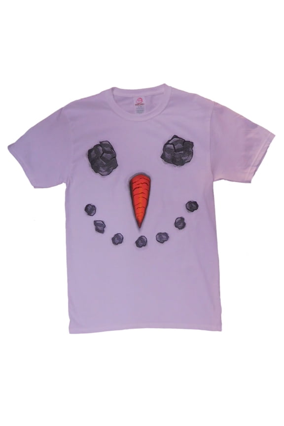 Christmas Big Men's Big Snowman Graphic Tee