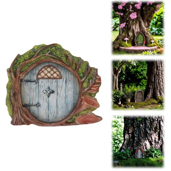 Christmas Big Sales! Christmas Decorations Indoor Gate Fairy Tale House Crafts Decoration Decoration Home Living Room Counter Creative Atmosphere Decoration Small Door Chrismas Decor