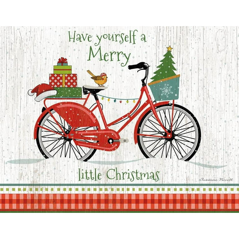 Christmas Bike Boxed Christmas Card Other
