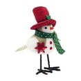 thumbnail image 1 of Christmas Bird Figurines Table Decorations Xmas Plush Birds Ornaments with Festive Hats for Fireplace Mantel Kitchen Tabletop Holiday Party Winter Home Decor, 1 of 3