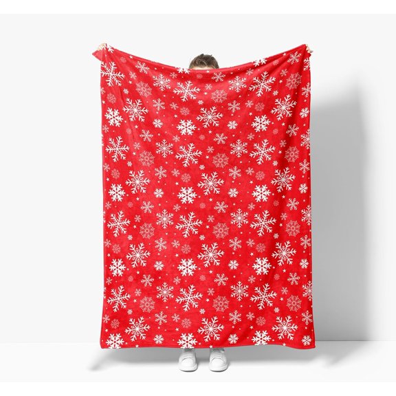 Christmas Blanket Funny Blankets for Users Men Women, Christmas with Snowflake Blankets Gifts 40x30