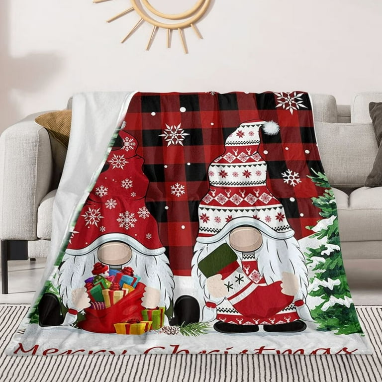 Christmas red 2025 throw blanket
