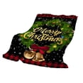 thumbnail image 1 of Christmas Blanket, Sofa Throw Blanket, Soft Breathable Fuzzy Polyester Throw for Couch, Machine Washable Multicolor Lightweight Throw Blanket 75x100cm Cozy Warm Comfort, 1 of 7