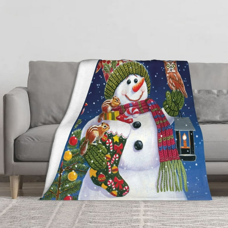 The snowman fleece blanket new arrivals