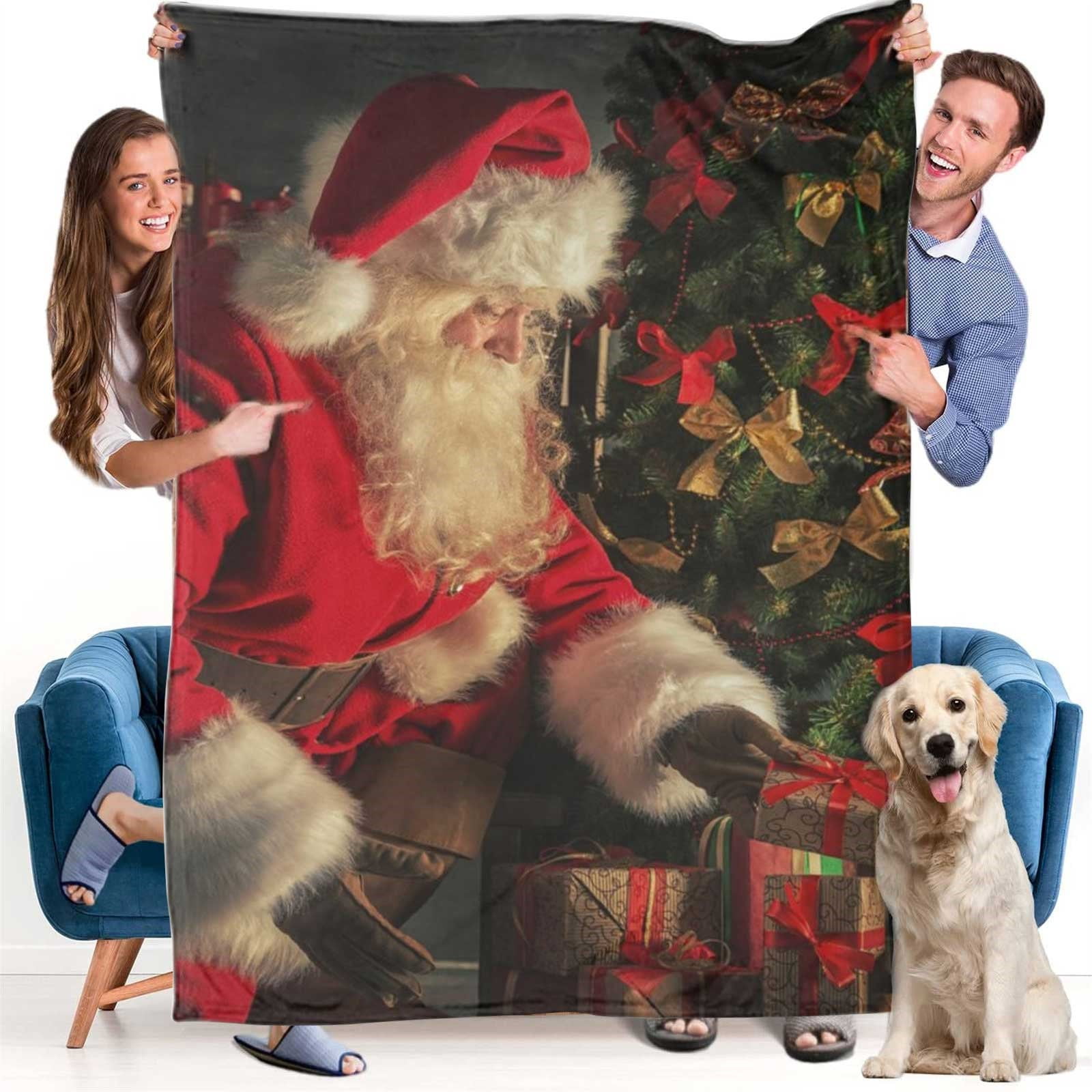 Christmas Blankets And Throws Santa Blankets Design Beds Sofas Sofas Children Boys Adults Travel