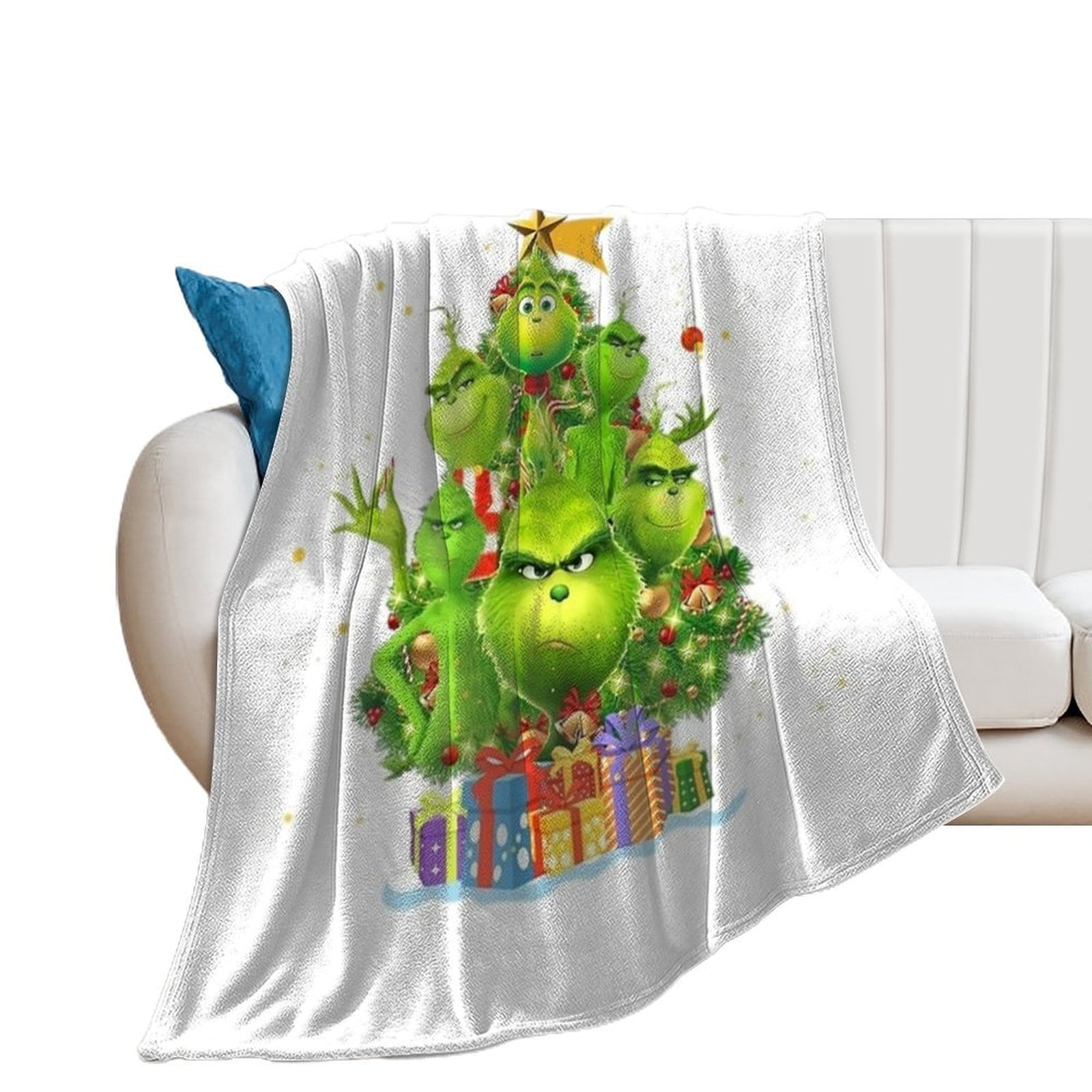 Christmas Blankets G.rinch Throw Blanket G.rinch Merch 30