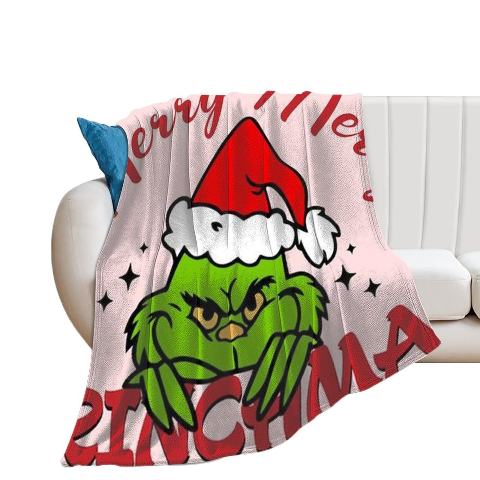 Christmas Blankets G.rinch Throw Blanket G.rinch Merch 50
