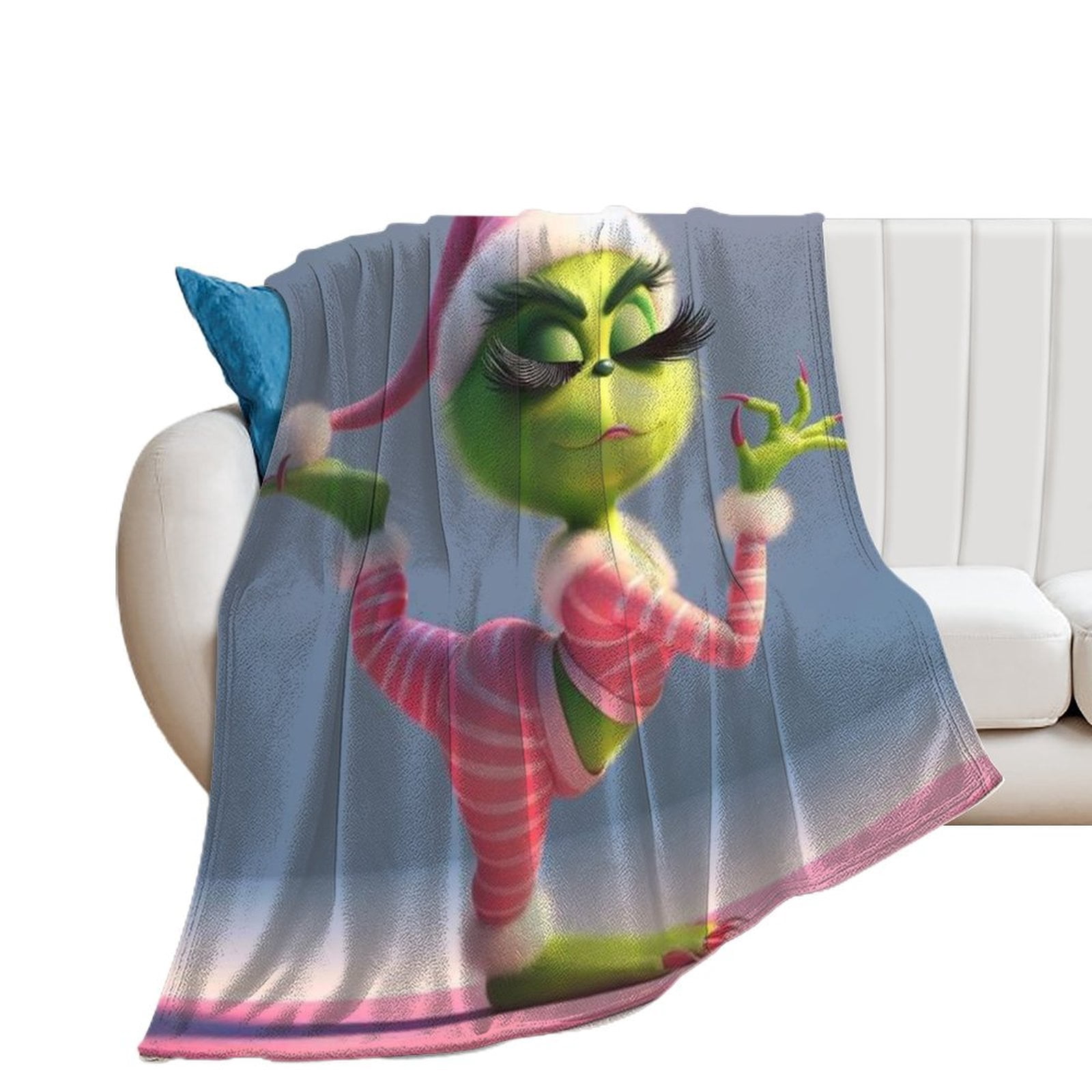 Christmas Blankets G.rinch Throw Blanket G.rinch Merch 50