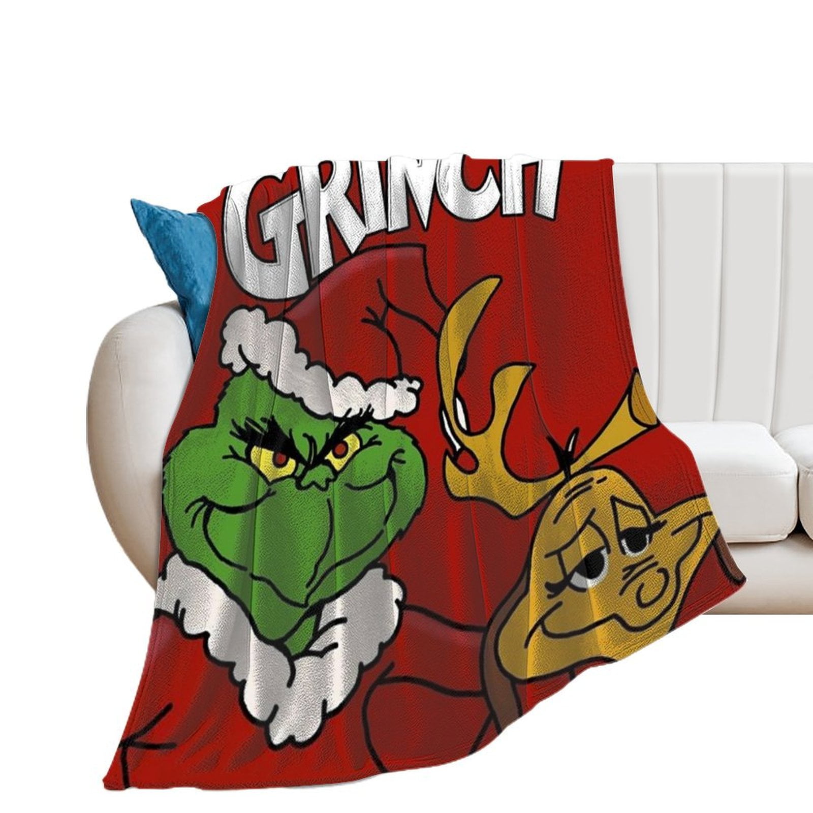 Christmas Blankets G.rinch Throw Blanket G.rinch Merch 60