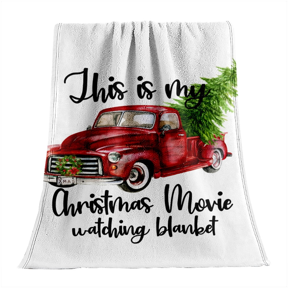 Christmas Blankets This is My Christmas Movie Watching Blanket Christmas Throw Blanket for Couch Bed Living Room Sofa Walmart