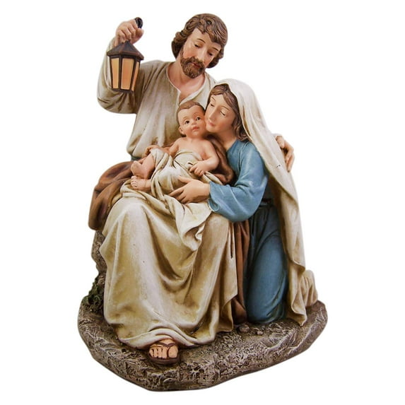 Christmas Blessed Holy Family Figurine, 9 1/4 Inch