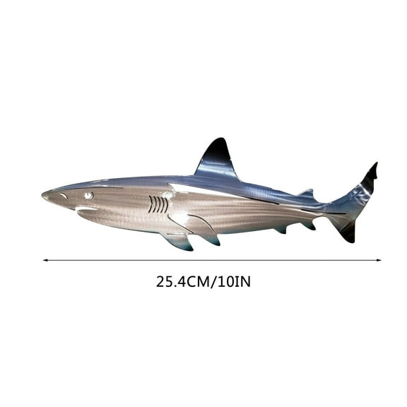 Christmas Blow Up Yard Decorations Shark Metal Art Wall Decoration Living Room Bedroom Home Decoration