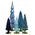 thumbnail image 1 of Cody Foster Blue Hued Glass Trees Set / 5 - 5 Glass Trees 17 Inch, Glass - Christmas July 4Th Village Decorate Decor Ms2040b, 1 of 3