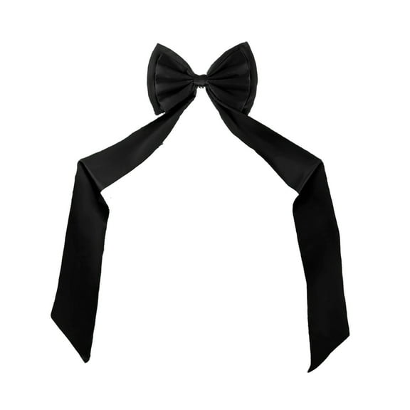 Christmas Bow Decoration, Large Fabric Bow for Party Backdrops and Tree Toppers, Festive Bow for Wall or Door Decor, Reusable Holiday Prop for Home and Events