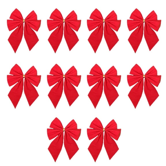 Christmas Bow Pinks Oversized Christmas Decoration Pendant Velvet Wedding Decoration Christmas Tree Ornament