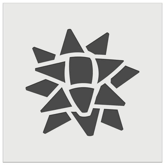 Christmas Bow Present DIY Cookie Wall Craft Stencil - 3.5 Inch