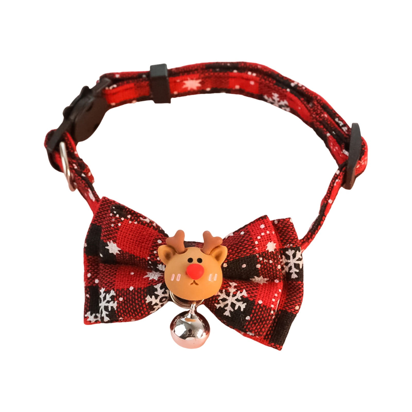 Christmas Bow Tie Pet Collar Christmas Cat And Dog Bell Buckle