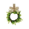 thumbnail image 1 of Christmas Bow Wreath, American Christmas Creative Door Hanging with Simulation Red Berries & Red Ribbon, Festive Decoration for Home Door, Xmas Tree, Shopping Mall, Hotel, Reusable & Easy to Install, 1 of 9