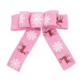 thumbnail image 1 of Christmas Bows Large Velvet Bow Christmas Tree Toppers Wreath Decorations Red Blue Pink Brown Cloth 20x20cm Durable Festive Holiday Party Gift Wrap Front Door Garden Patio Wedding Car Accessories, 1 of 7