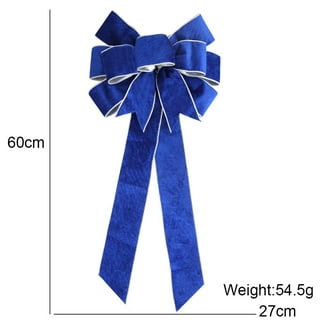 Zoe Deco 18 inch Giant Blue Car Gift Bow (US Company)