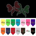 thumbnail image 1 of Christmas Pet and Dog Bandana Rhinestone, "Christmas Bows", 1 of 10