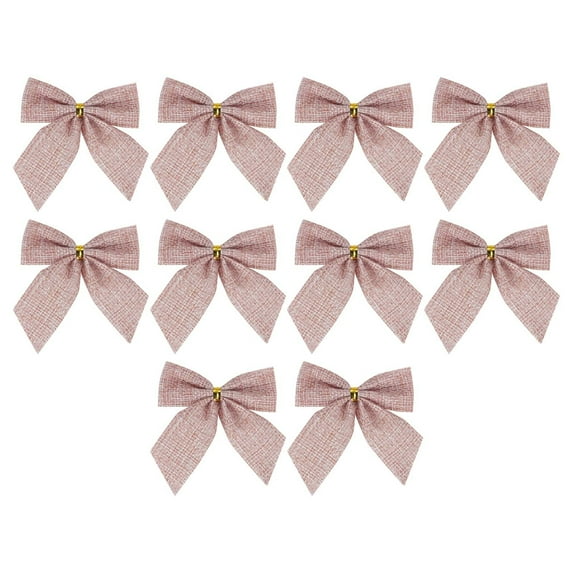 Christmas Bows for Festive Tree Garland and Holiday Party Decorations with Assorted Elegant Designs