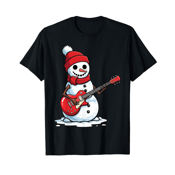 Christmas Boys T-Shirt – Festive Snowman Print Tee, Christmas Gift for Little Boys