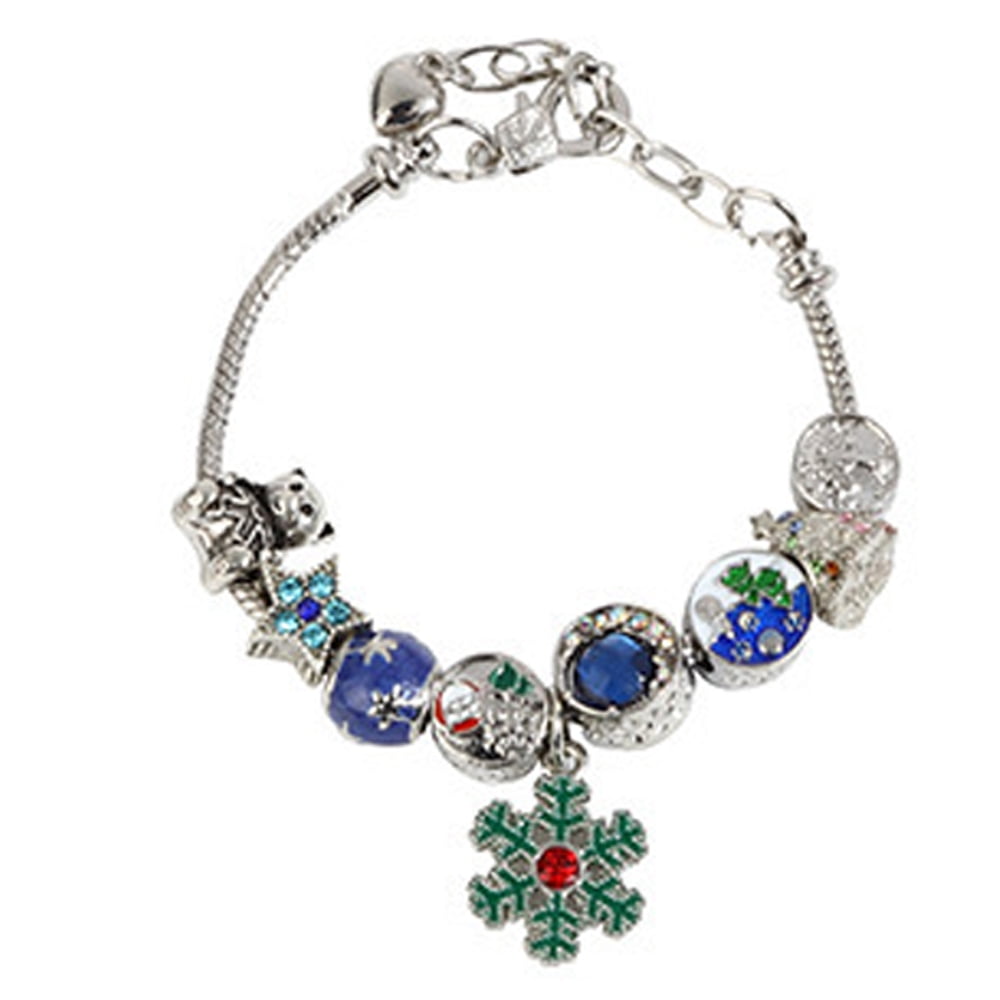 Christmas Bracelet Women Girls Christmas Tree Bracelets Adjustable Expandable Best Friend New