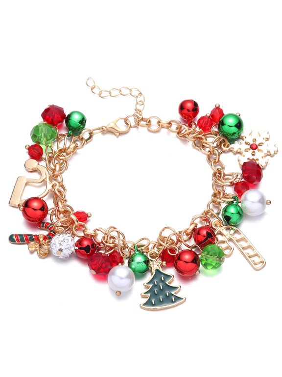 Christmas Bracelets: Jingle Bell Style Stocking Stuffers for Women & Teens - Perfect Christmas Gifts