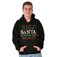 thumbnail image 1 of Christmas Bring It This Year Santa Unisex Plus Fleece Graphic Hoodie Brisco Brands 2X, 1 of 3