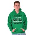 thumbnail image 1 of Christmas Bring It This Year Santa Unisex Plus Fleece Graphic Hoodie Brisco Brands 5X, 1 of 5