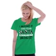 thumbnail image 1 of Christmas Bring It This Year Santa Womens Slim Fit Graphic Tee Brisco Brands L, 1 of 5
