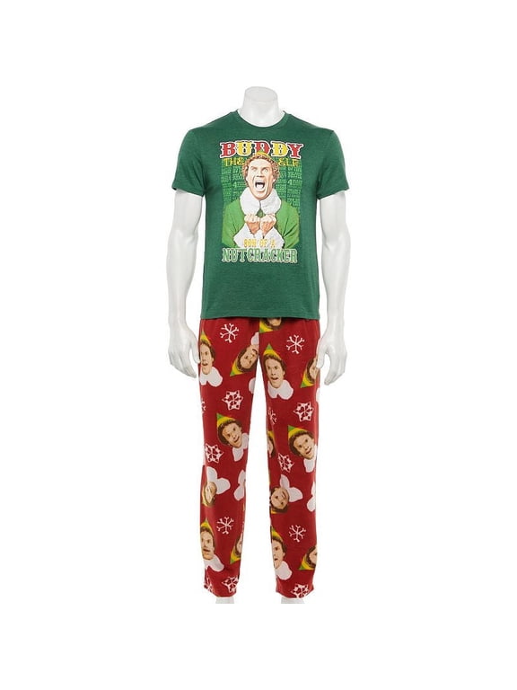 Christmas Buddy The Elf 2 Piece Sleep Pajama Set - Large