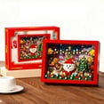 thumbnail image 1 of Christmas Building Block Set, 1156Pieces Mini Santa Building Blocks with Photo Frame for Festival Wall Decoration, 1 of 7