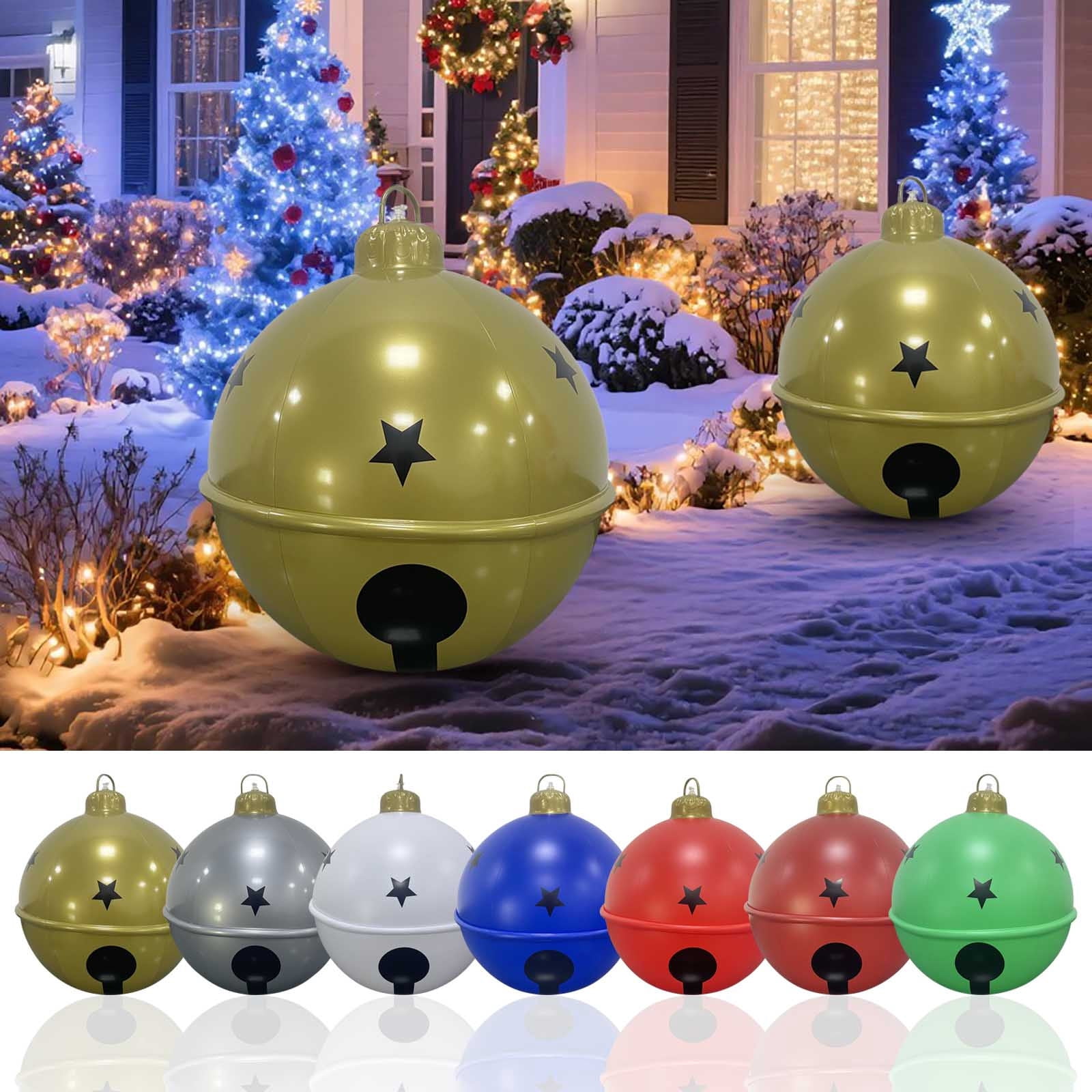 Christmas Bulbs Ornaments Large Christmas Ornaments Inflatable ...