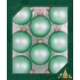 thumbnail image 1 of Christmas By Krebs 2 5/8" (67mm) Seamless Glass Ornament [8 Pieces], Decorated Designer Heirloom, 1 of 6