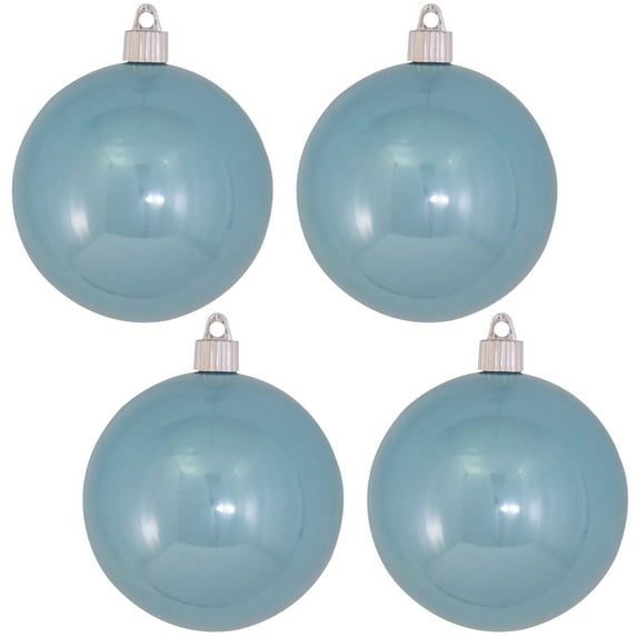 Christmas By Krebs Ornament, Large Commercial Grade Indoor and Outdoor Shatterproof Plastic, UV and Water Resistant Ball Ornament Decorations