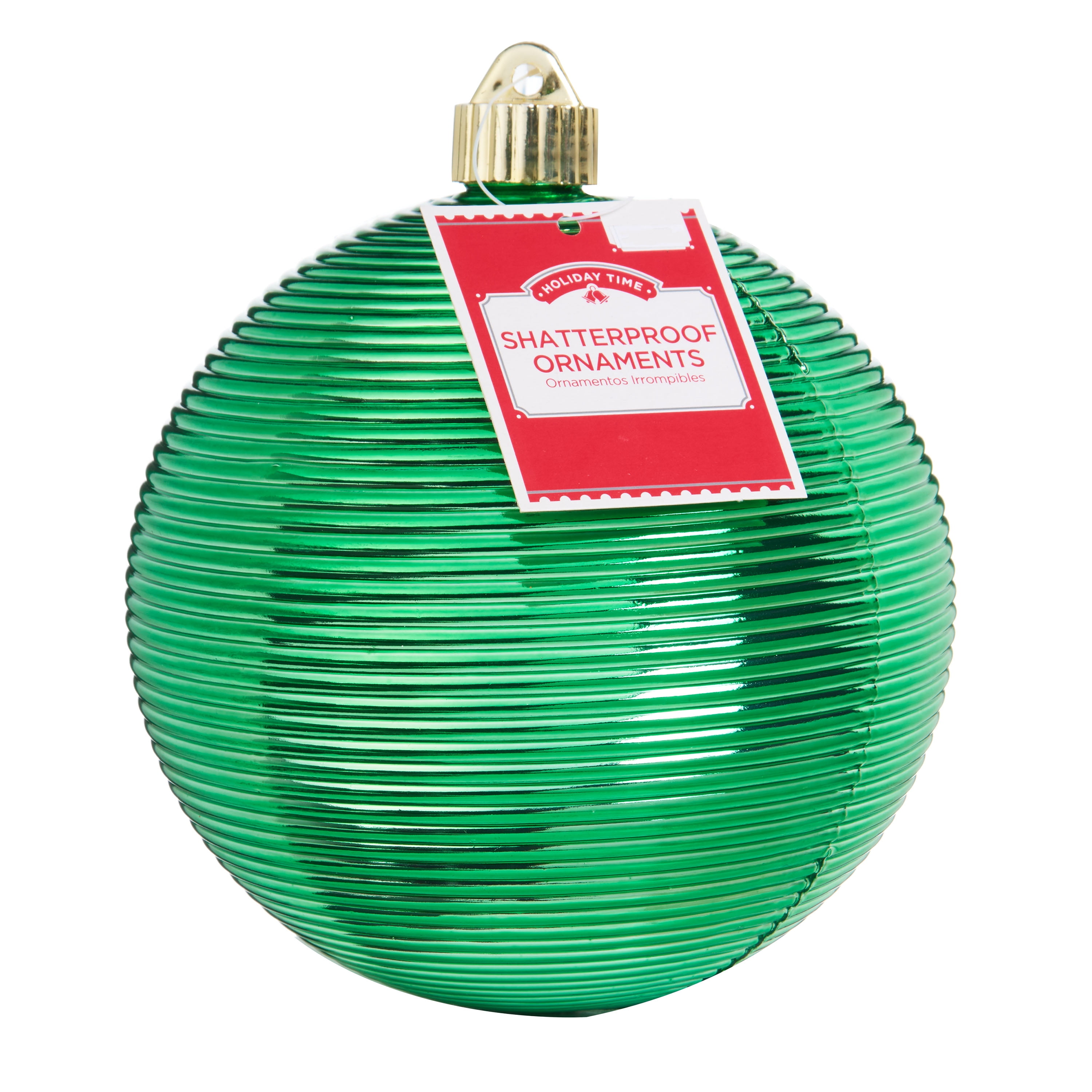 Christmas By Krebs 6" (150mm) Round Spiral Shiny Blarney Green [2