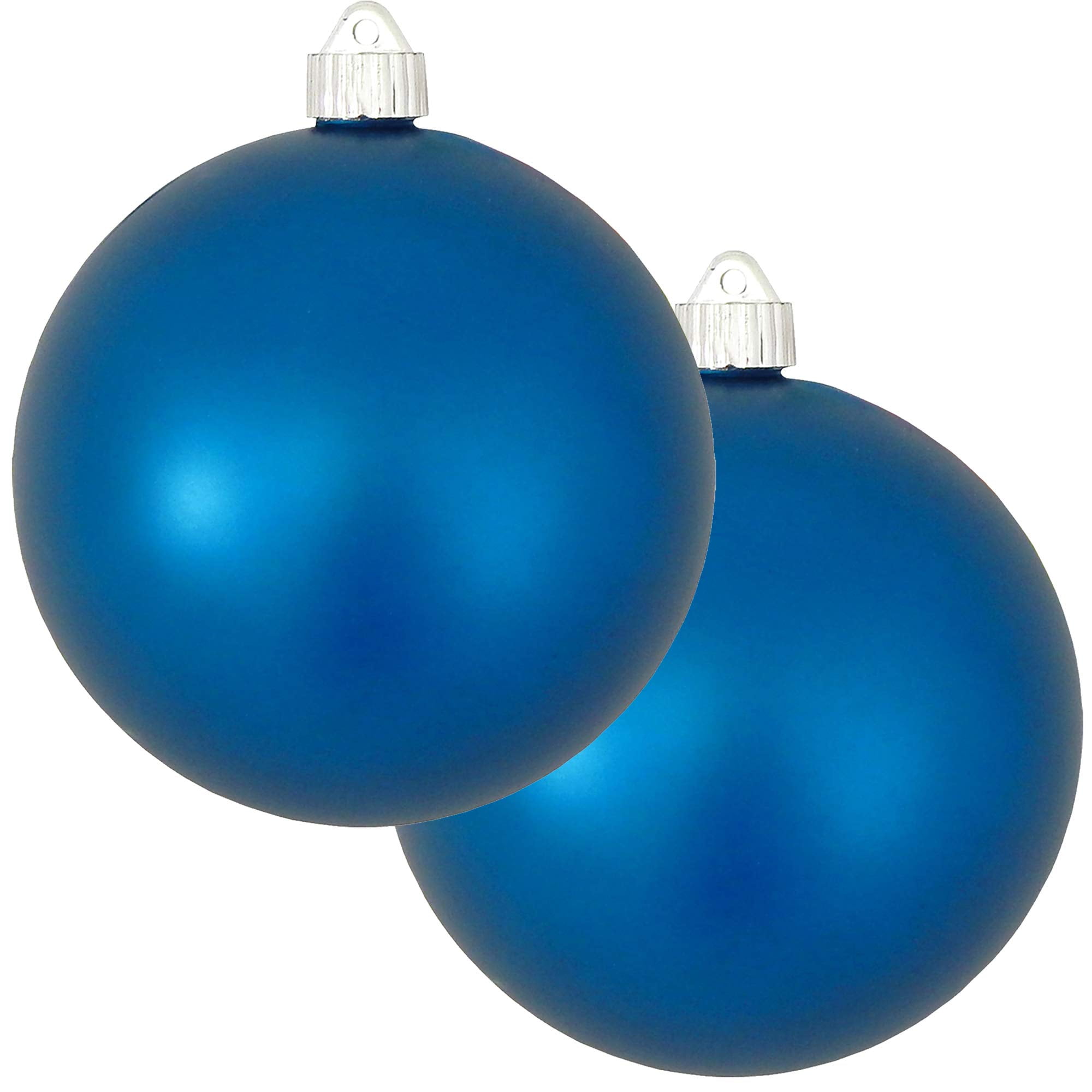 Christmas By Krebs - Plastic Shatterproof Ornament Decoration - Dark Blue  Sparkle, 4 Inch (100mm) [4 Count] : Target