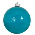 thumbnail image 1 of Christmas By Krebs 8" (200mm) Candy Red Ornament, Commercial Shatterproof UV Resistant Plastic Christmas Ball Decoration (Baja Blue, 6 inch (150mm)), 1 of 1
