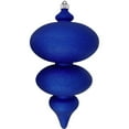 thumbnail image 1 of Christmas By Krebs Shattererproof Plastic Finial Ornament (Dark Blue Glitter, 15 inch (380mm)), 1 of 7