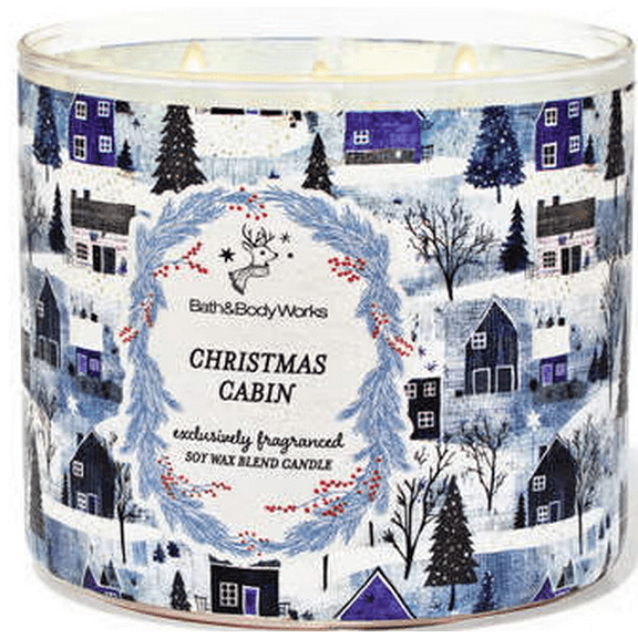 Christmas Cabin 3 wick candle