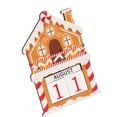 thumbnail image 1 of Christmas Calendar Wood Design Festival Table Decoration Countdown Calendar with Numbered Days, 1 of 9