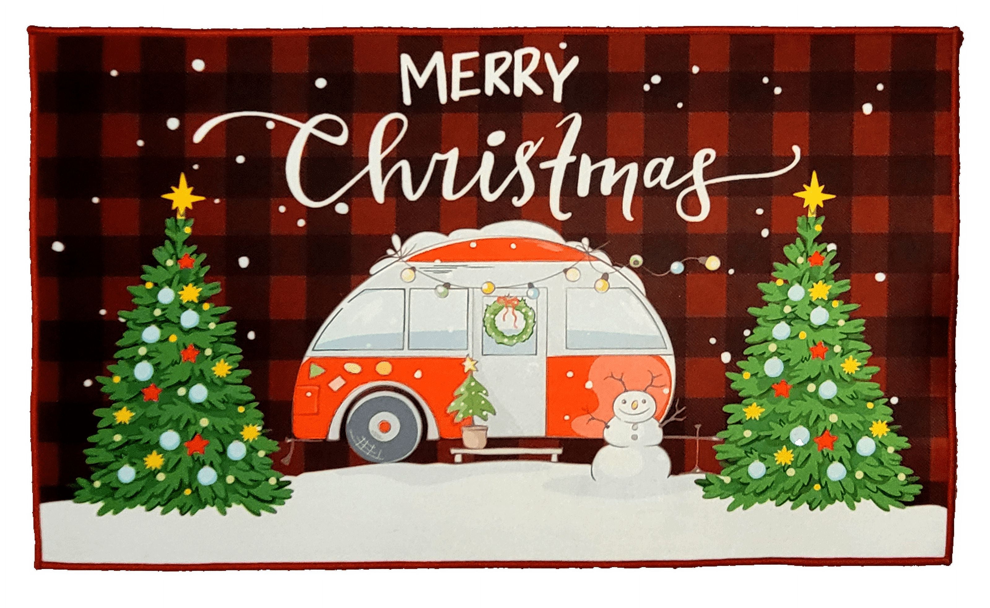 Holly & Moss Christmas Casual Seasonal Polyester Red Pictorial
