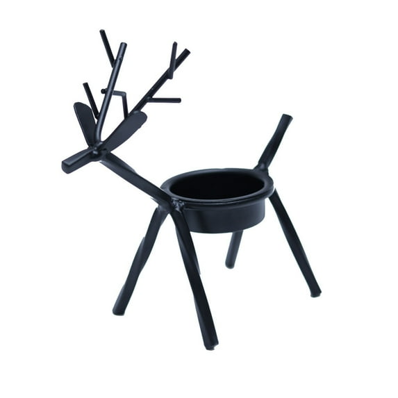 Christmas Candle Holders Creative European Deer Candlestick Iron Candlestick Christmas Decorations Christmas Gift
