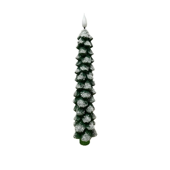 Christmas Candle Light, LED Flameless Candle, Pinecone Shaped Battery Operated Christmas Decoration Ornaments, Safe Paraffin Wax Long Lasting Holiday Room Decor