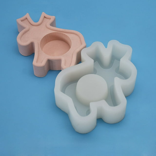 Christmas Candle Mould, Clearance Winter Supplies Tea Light Candle